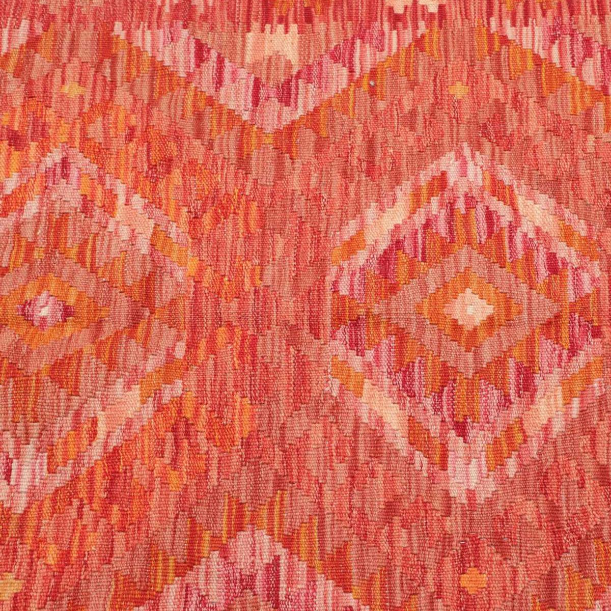 Tapis d'orient, motif géométrique artisanal, tissé plat, KILIM 12 — vue 5