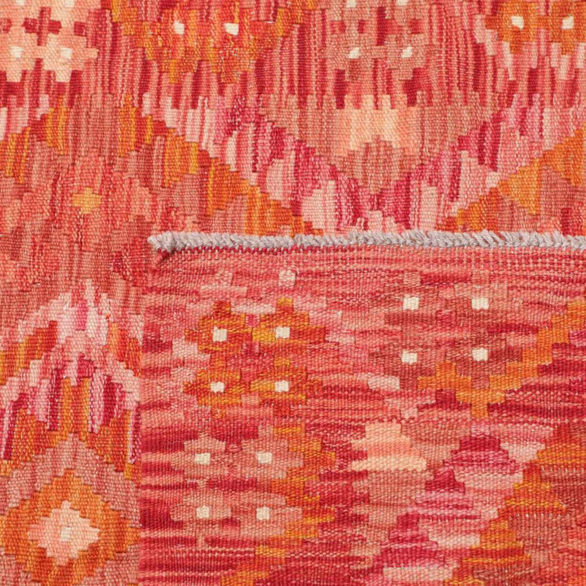Tapis d'orient, motif géométrique artisanal, tissé plat, KILIM 12 — vue 6
