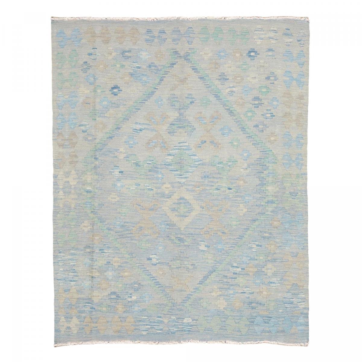Tapis d'orient géométrique, tissé plat en laine, KILIM 13