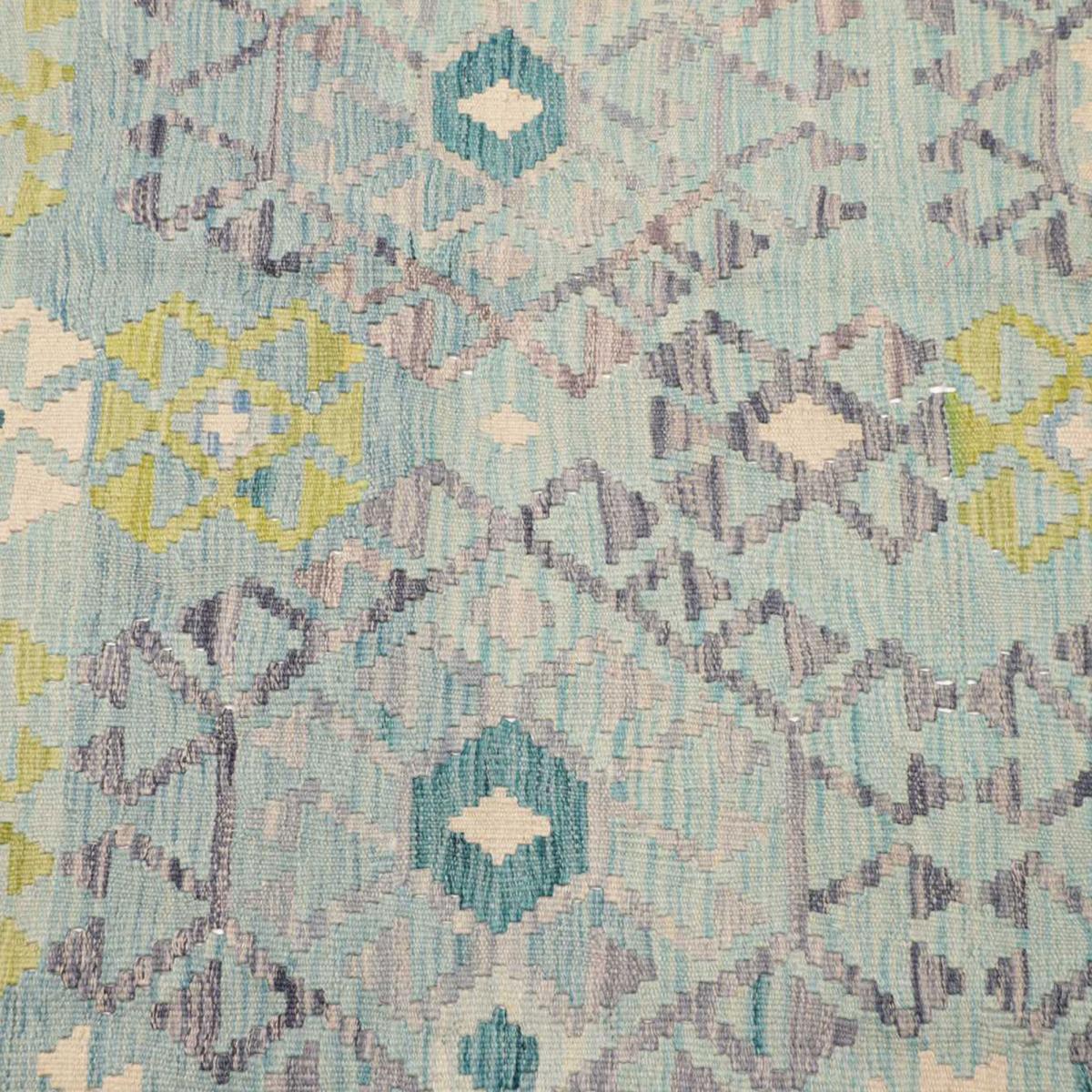Tapis d'orient géométrique, tissé plat en laine, KILIM 14 — vue 5