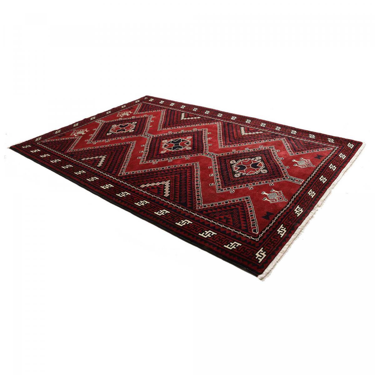 Tapis d'orient, motif oriental, noué à la main en laine, LORI 1 — vue 4
