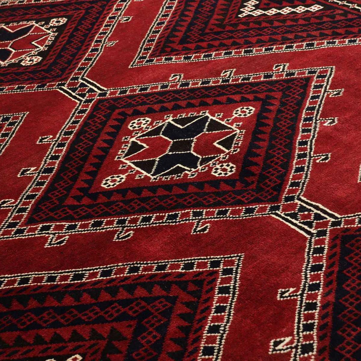 Tapis d'orient, motif oriental, noué à la main en laine, LORI 1 — vue 6