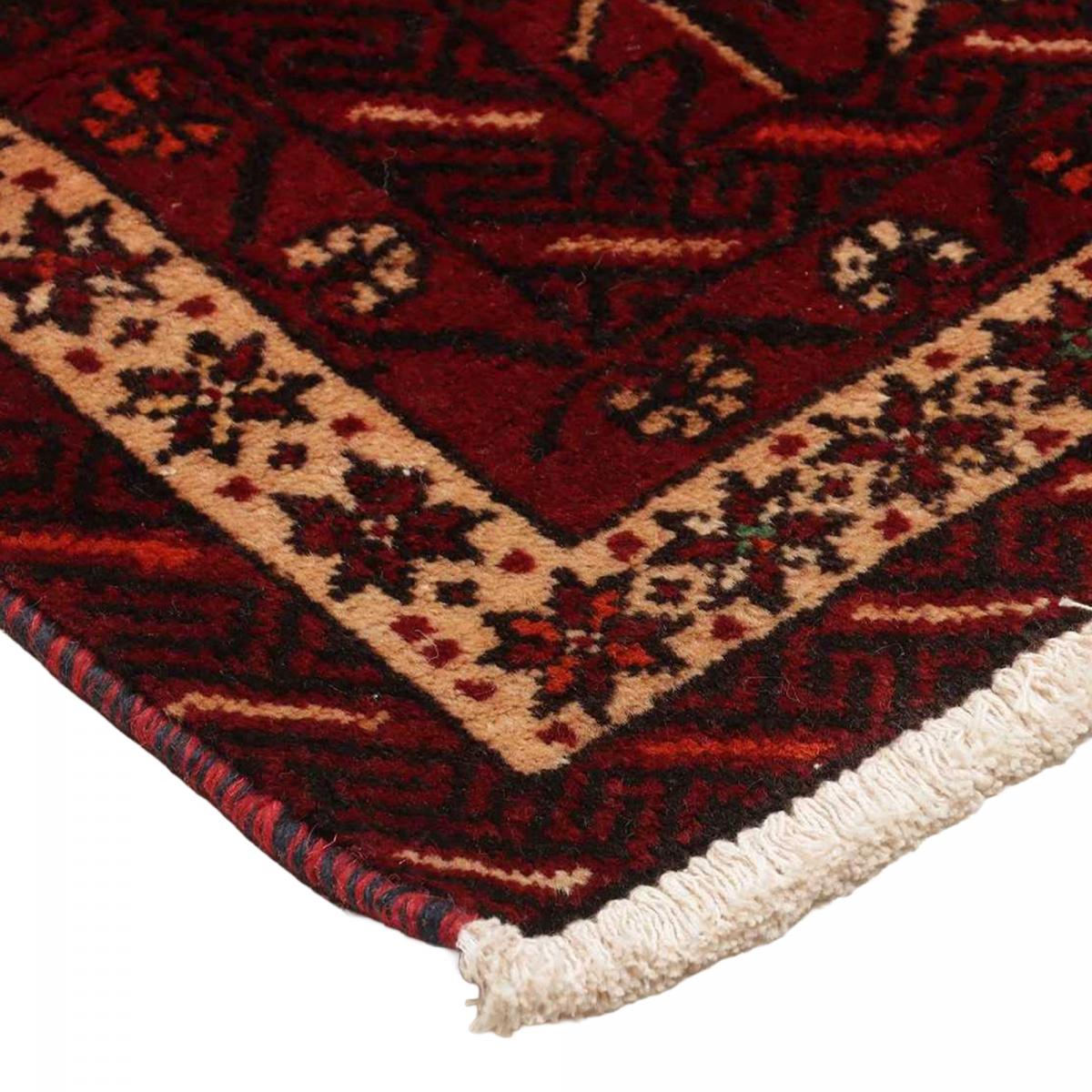 Tapis salon au motif traditionnel, noué main en laine, BALUTSCH 2 — vue 5