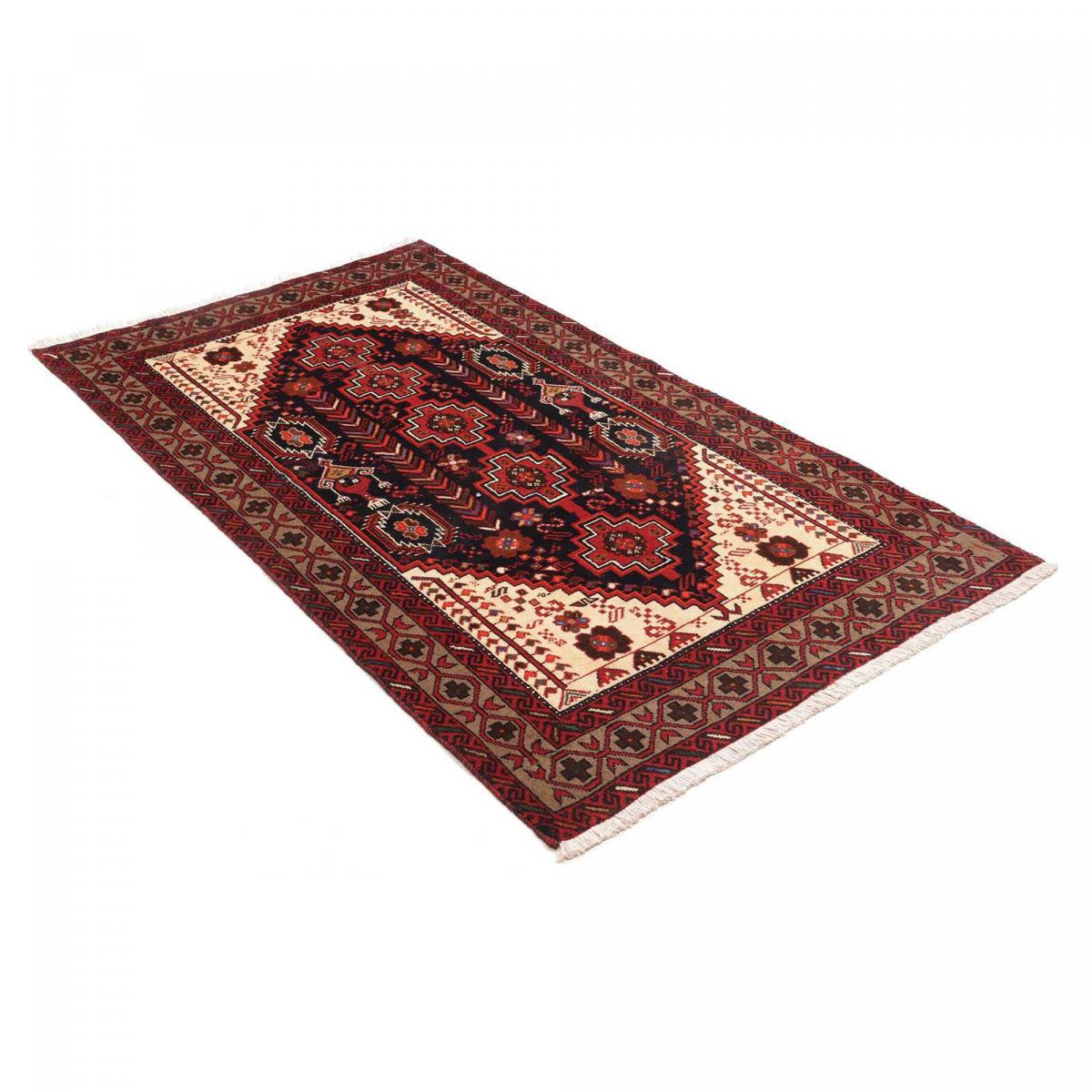 Tapis d'orient, motif oriental, noué main, laine, BALUTSCH 3 — vue 4
