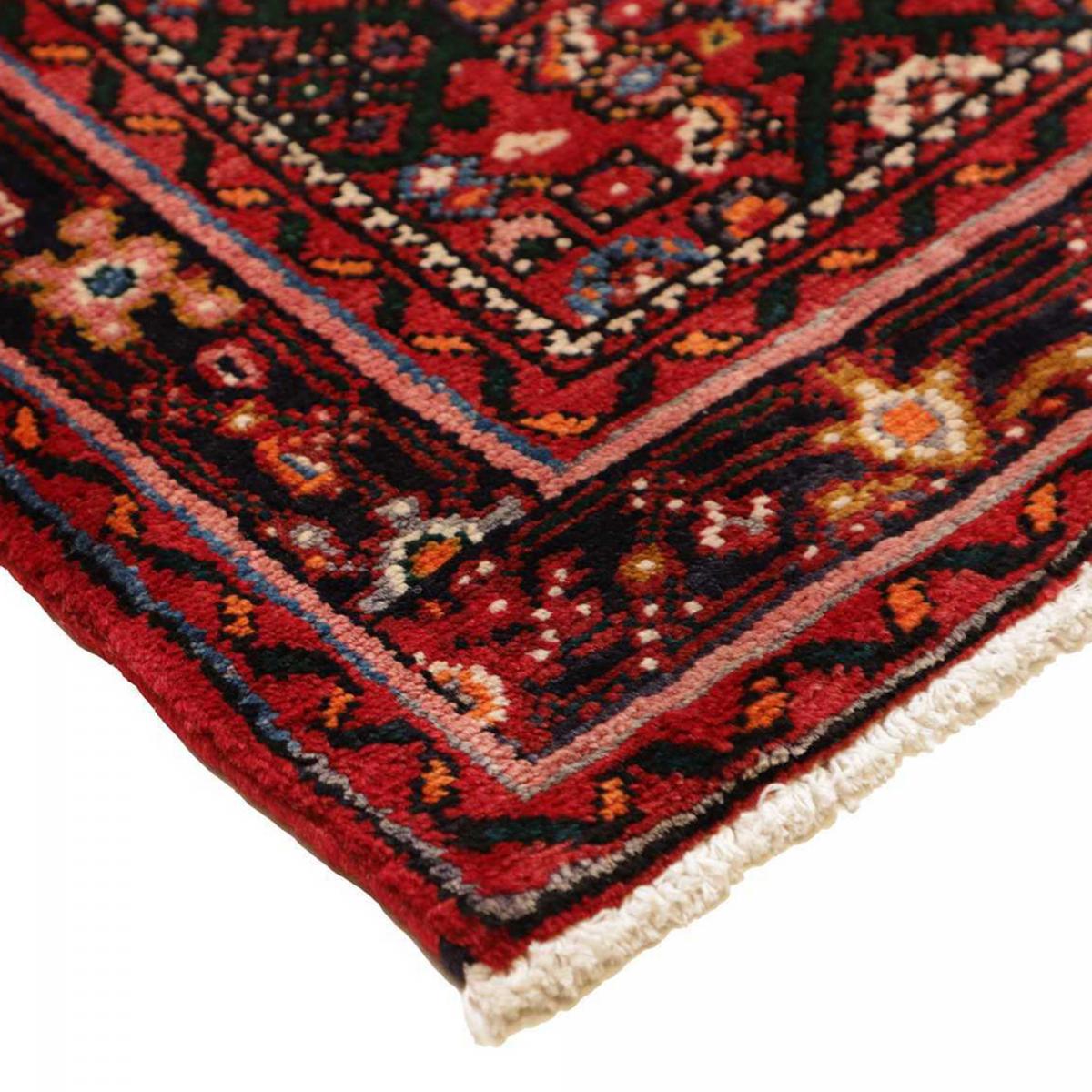 Tapis d'orient, motif traditionnel noué à la main, HAMADAN 180 — vue 5