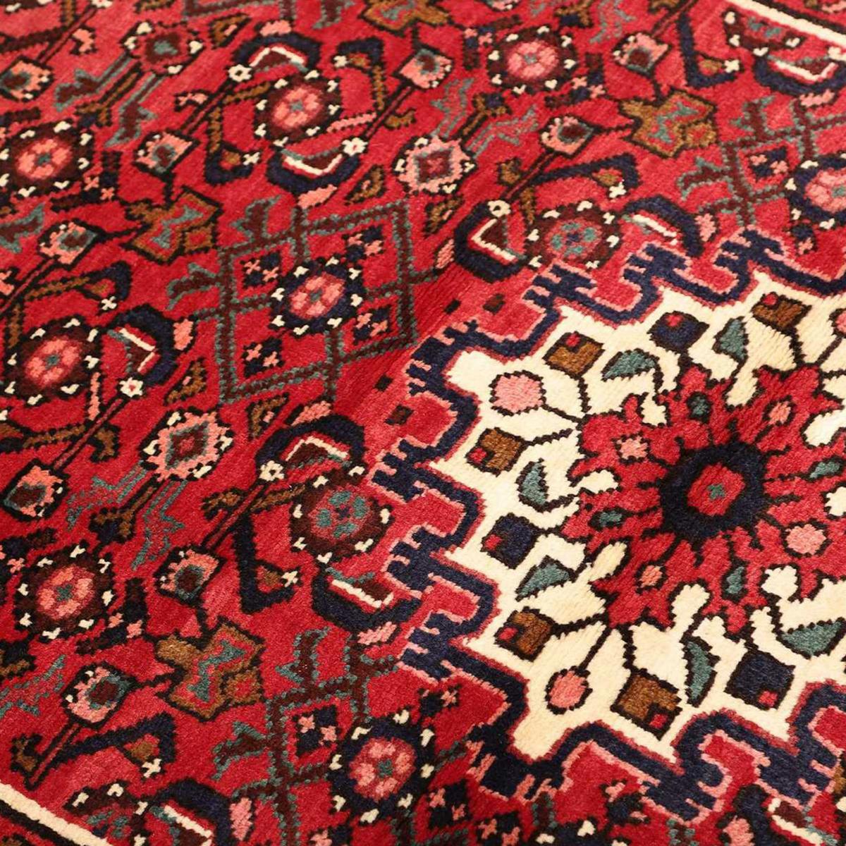 Tapis d'orient, motif oriental noué main en laine, HAMADAN 13 — vue 6