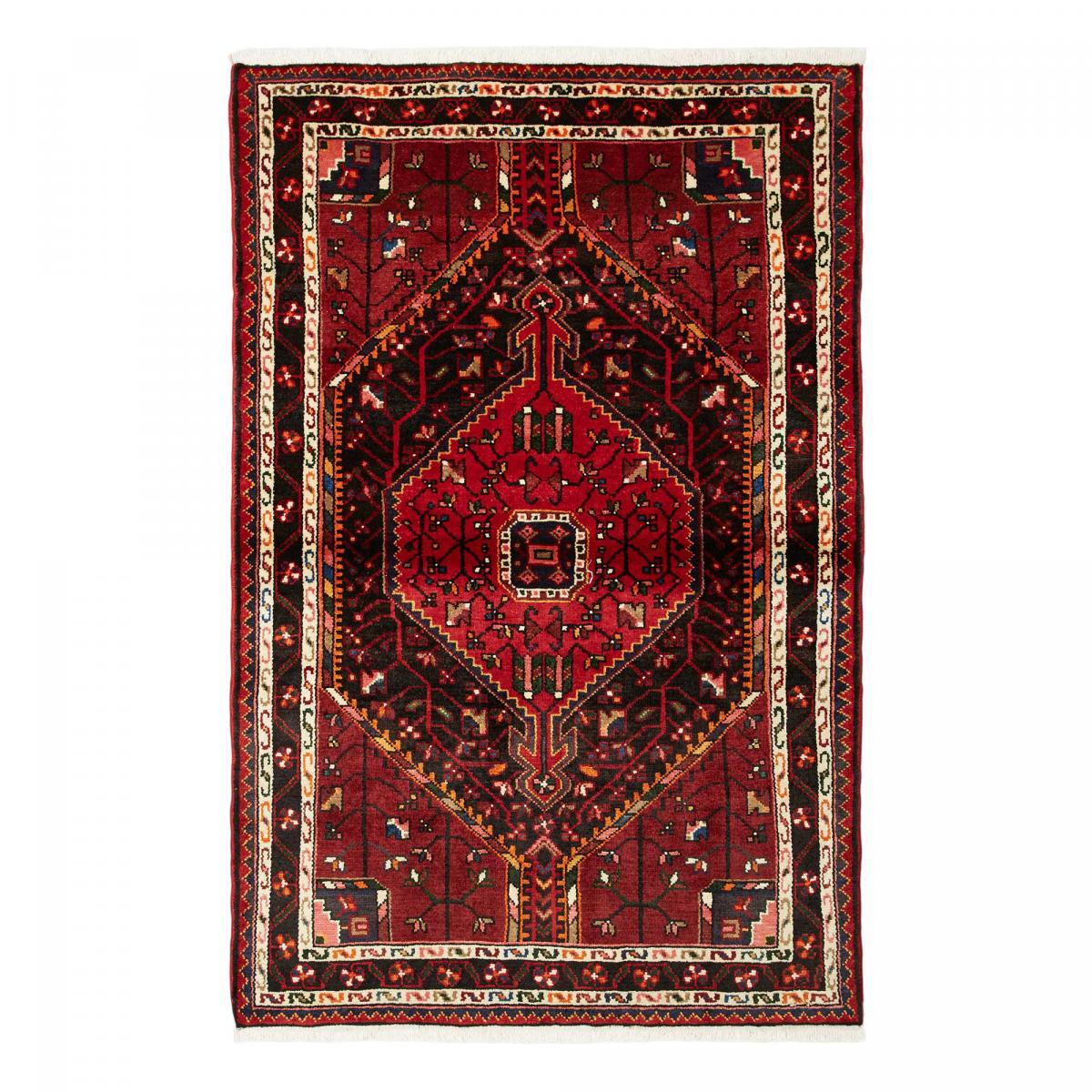 Tapis d'orient au motif oriental, noué à la main, HAMADAN 14