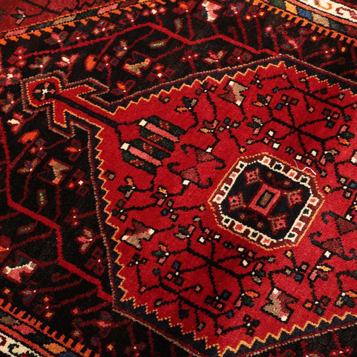 Tapis d'orient au motif oriental, noué à la main, HAMADAN 14 — vue 6
