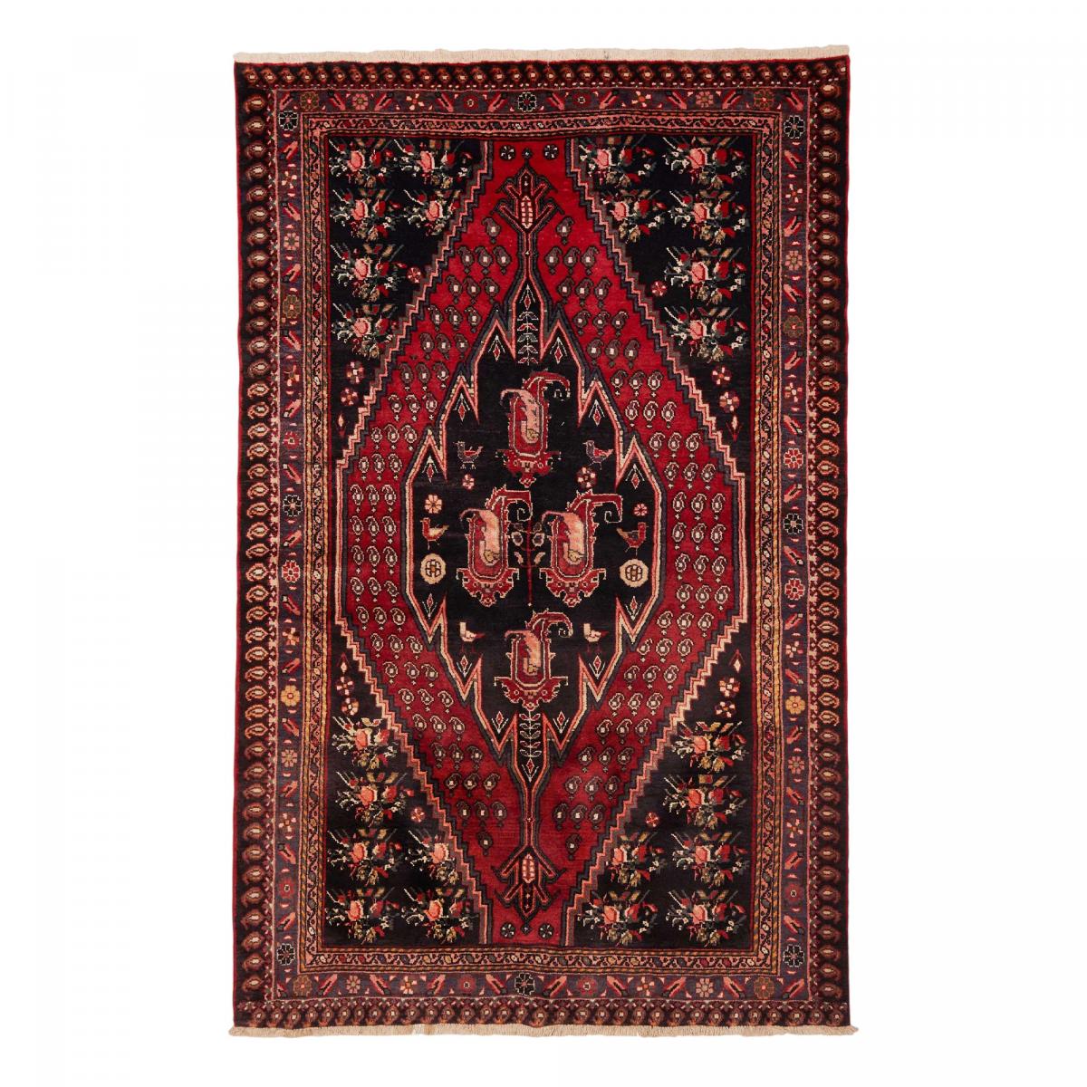 Tapis d'orient oriental, noué main en laine, HAMADAN 17
