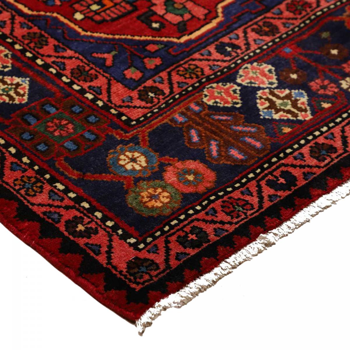Tapis d'orient aux motifs orientaux, noué main, HAMADAN 18 — vue 5