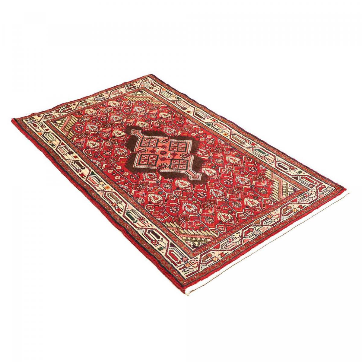 Tapis d'orient aux motifs orientaux, noué main, HAMADAN 19 — vue 4