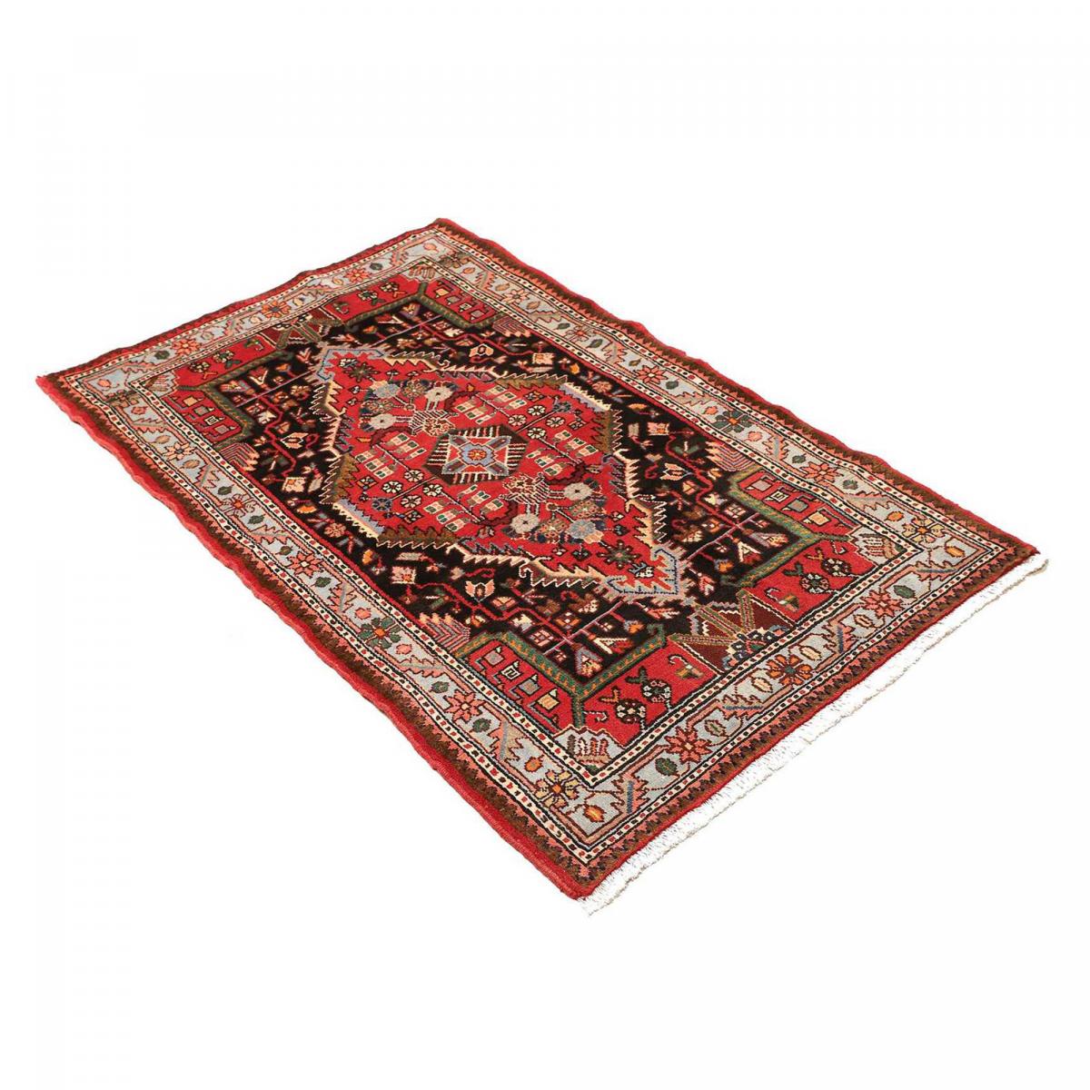 Tapis d'orient oriental, noué main en laine, HAMADAN 20 — vue 4