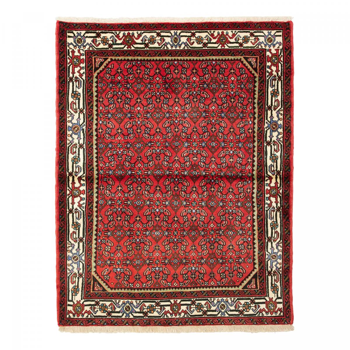 Tapis d'orient au motif oriental, noué main en laine, HAMADAN 21