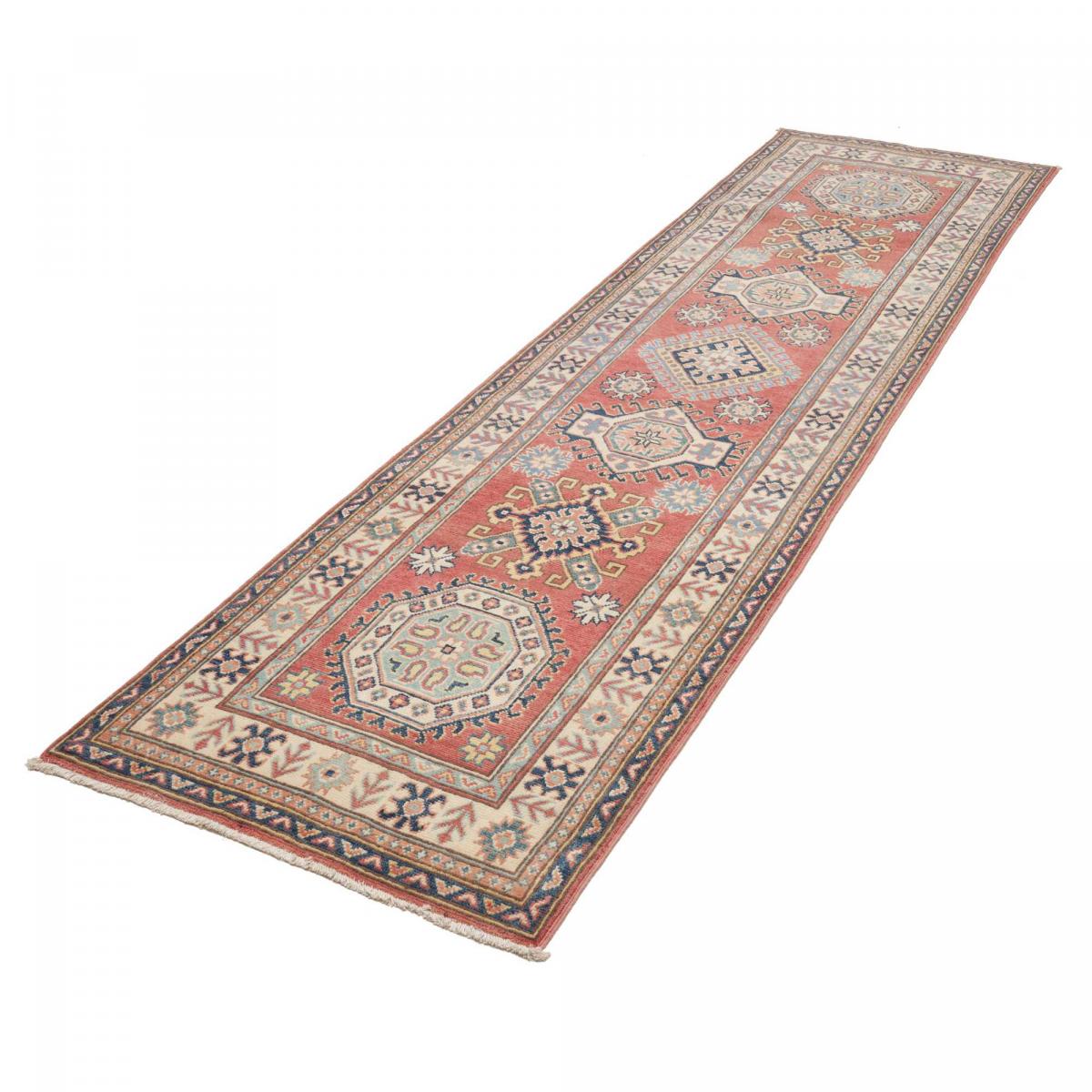 Tapis salon géométrique, noué main en laine, KAZAK CO 54 — vue 4