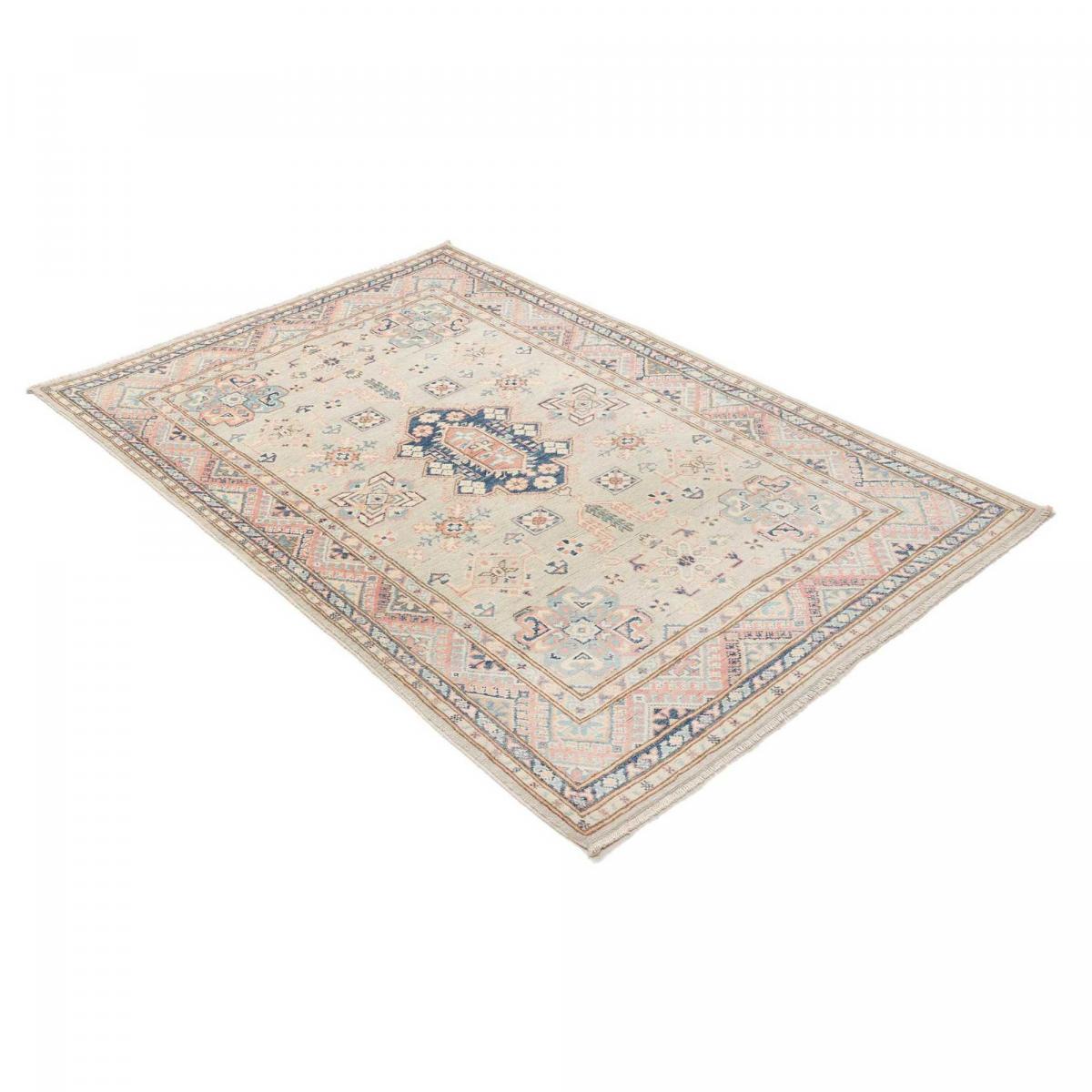 Tapis salon géométrique, noué main en laine, KAZAK CO 56 — vue 4