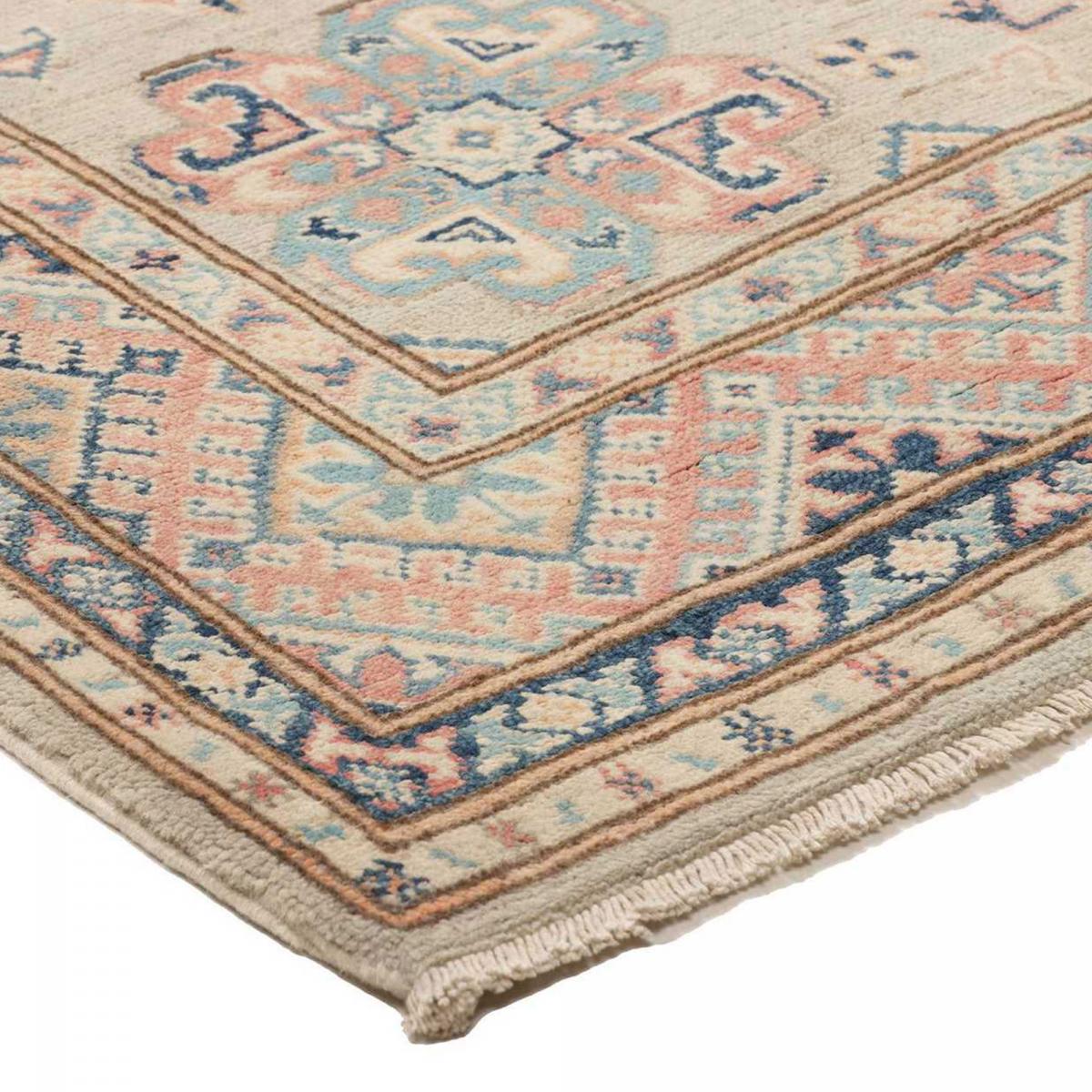 Tapis salon géométrique, noué main en laine, KAZAK CO 56 — vue 5