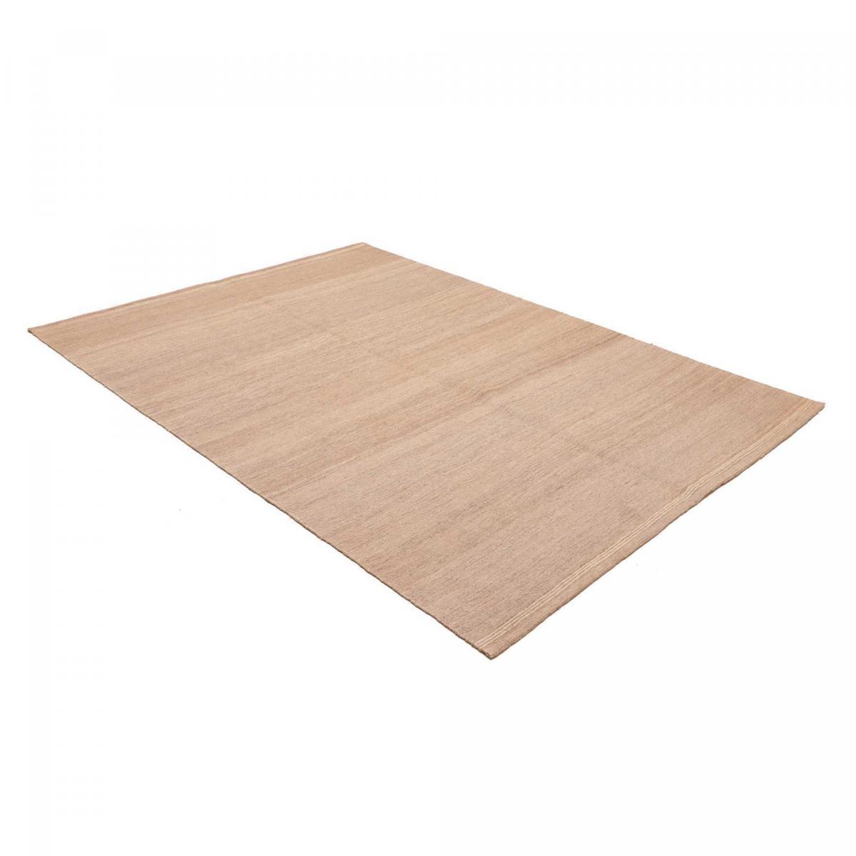 Tapis kilim, faux uni authentique, tissé à plat en laine — vue 4