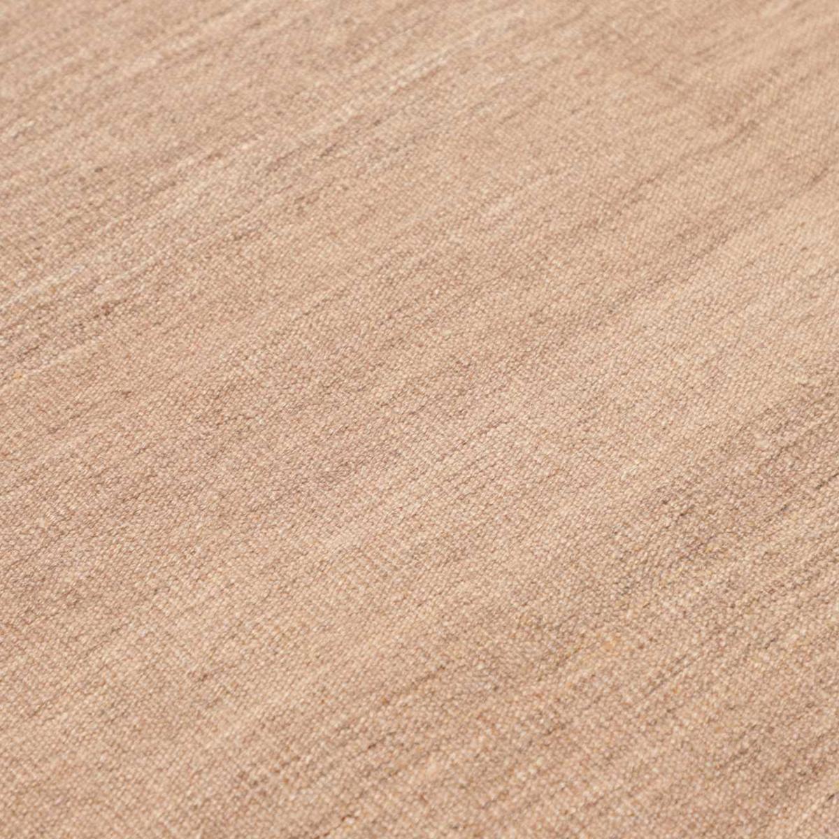 Tapis kilim, faux uni authentique, tissé à plat en laine — vue 5