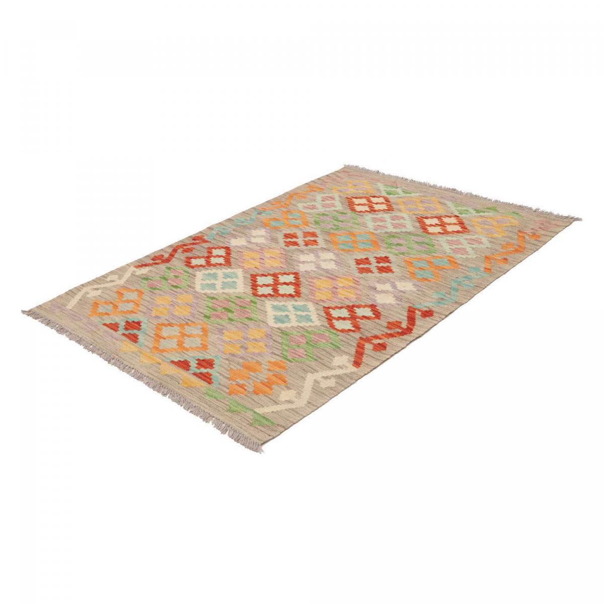Tapis kilim géométrique, tissé plat en laine, KILIM 22 — vue 4