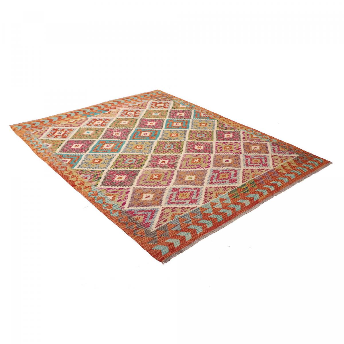 Tapis kilim au motif ethnique, tissé plat en laine, KILIM 29 — vue 4