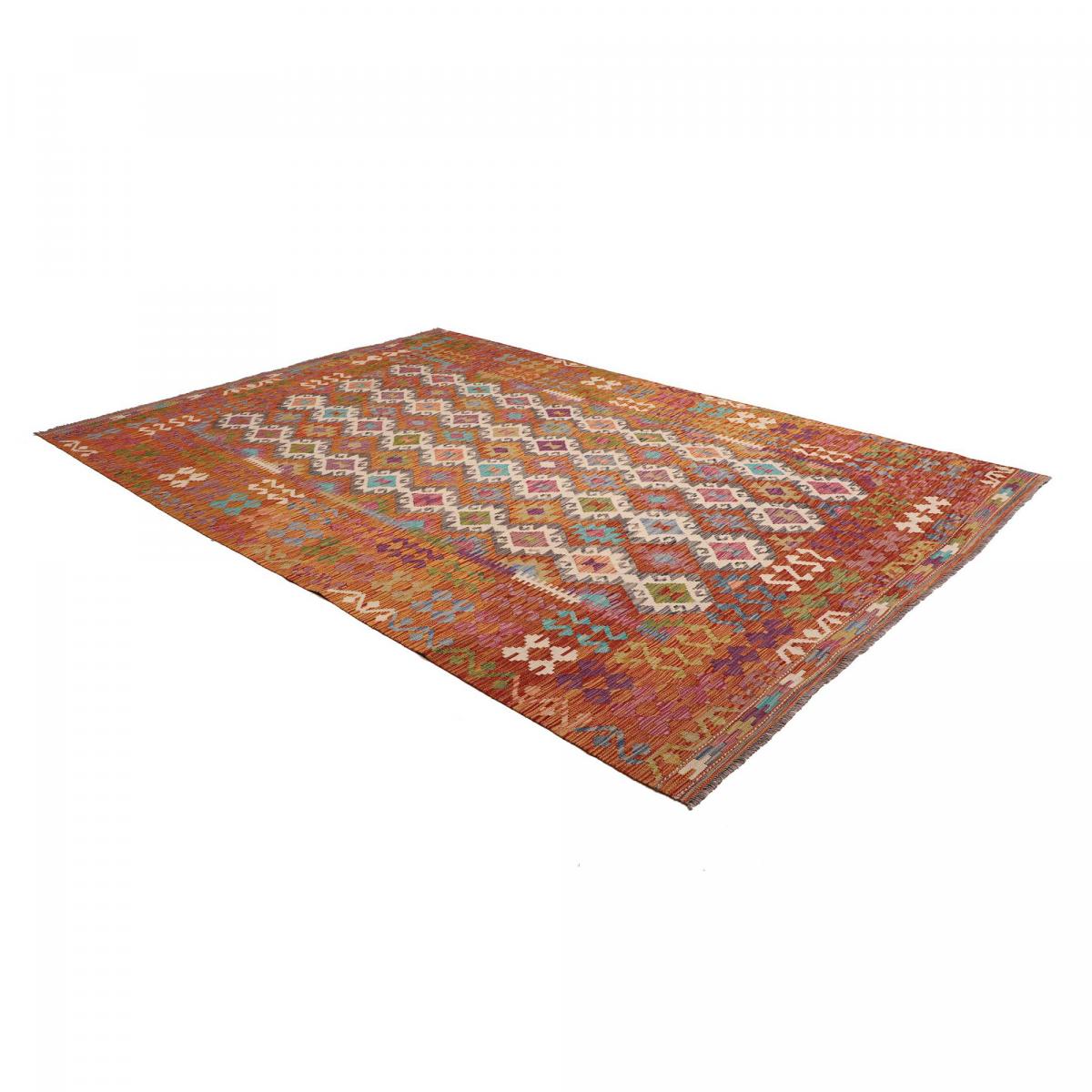 Tapis kilim, motif ethnique authentique, tissé en laine, KILIM 30 — vue 4
