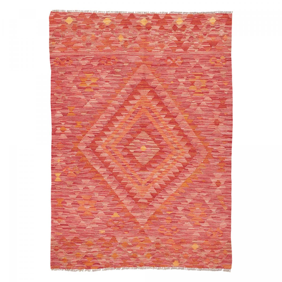 Tapis kilim géométrique, tissé plat en laine, KILIM 39
