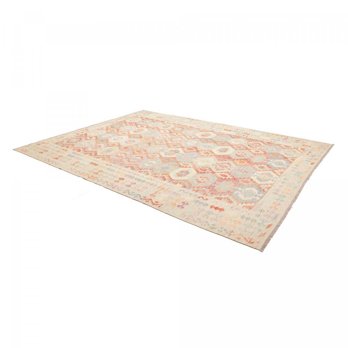 Tapis kilim géométrique, tissé plat en laine, KILIM 40 — vue 4