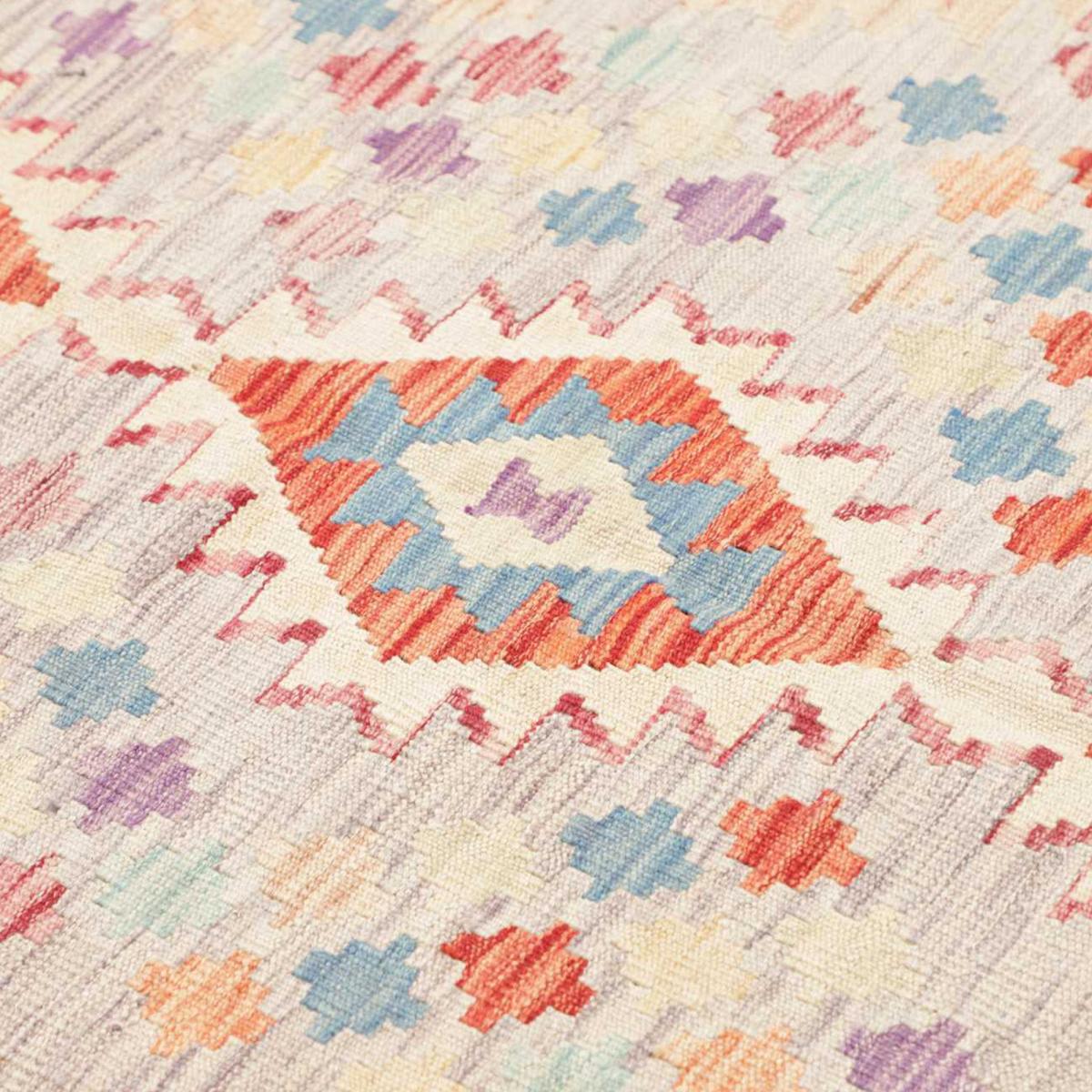 Tapis kilim au motif ethnique, tissé plat en laine, KILIM 42 — vue 5