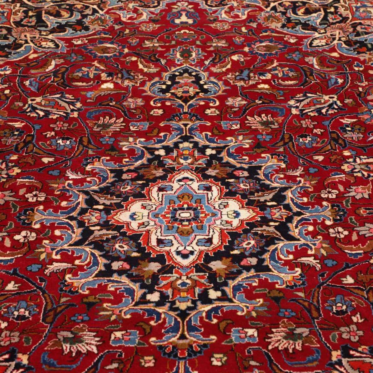 Tapis d'orient au motif oriental, artisanal noué main, MASHAD 1 — vue 6