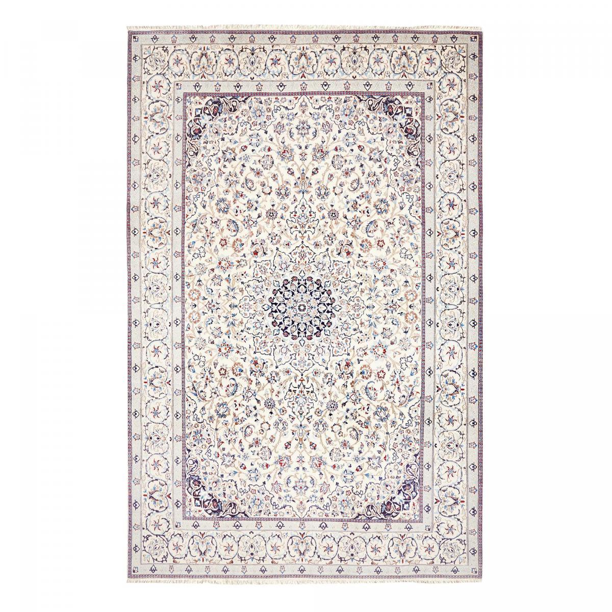 Tapis d'orient, motif oriental, noué main, NAIN 9LA 35