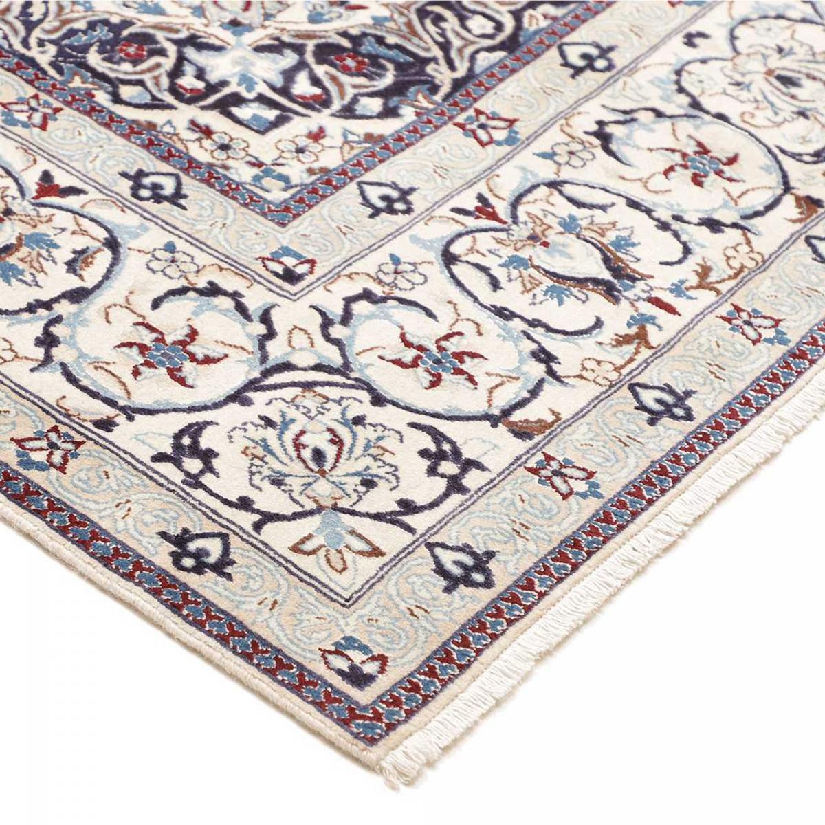 Tapis d'orient, motif oriental, noué main, NAIN 9LA 35 — vue 5