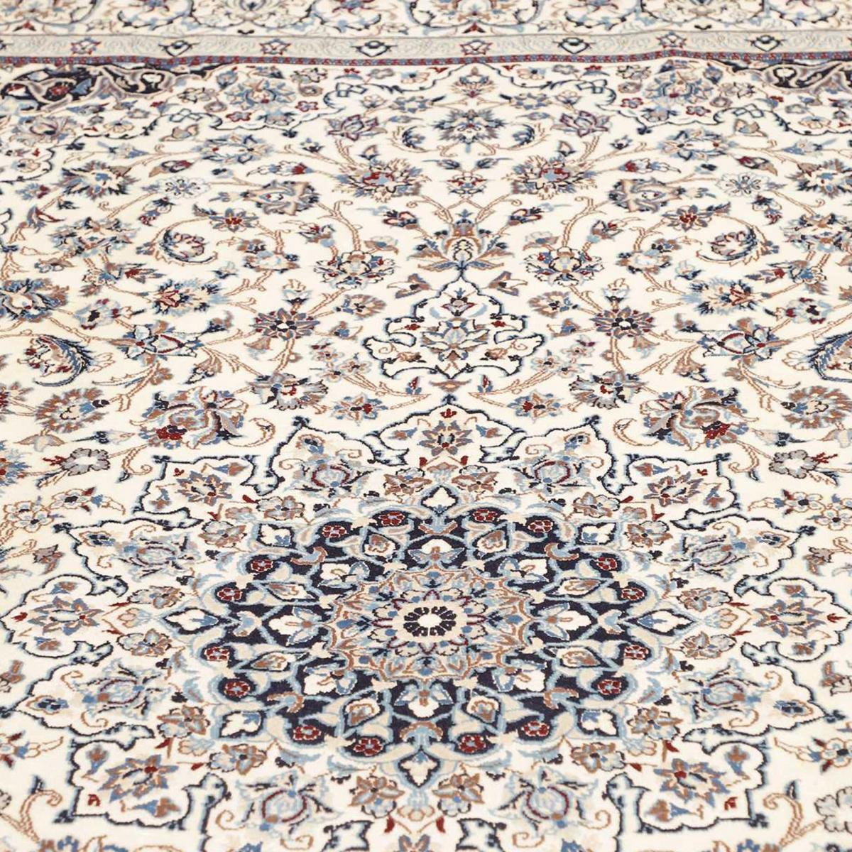 Tapis d'orient, motif oriental, noué main, NAIN 9LA 35 — vue 6