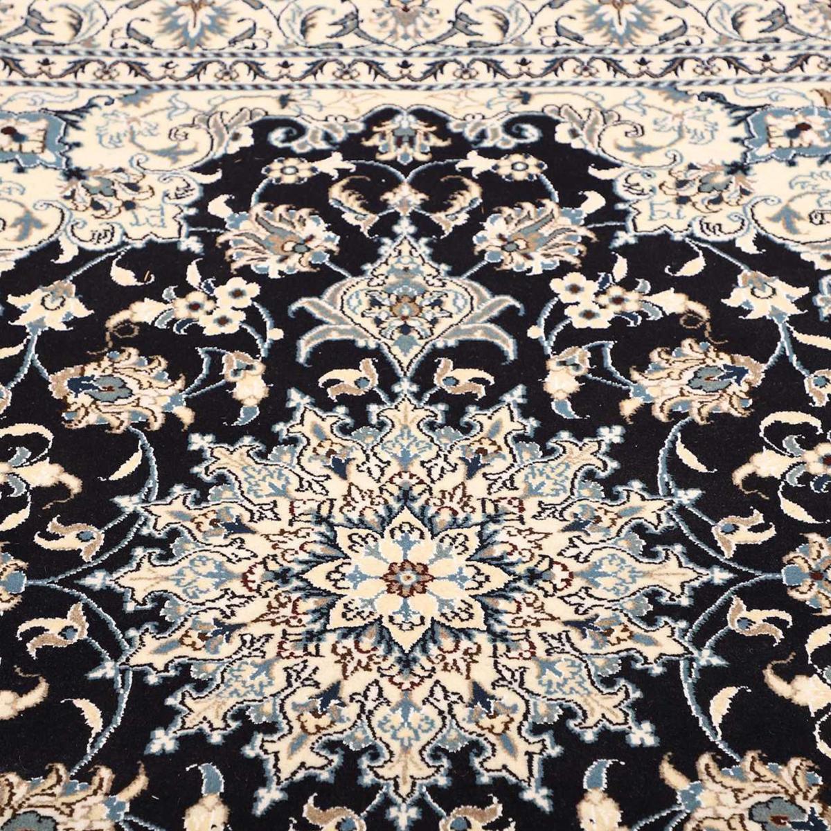 Tapis d'orient, motif oriental, noué main, laine, NAIN 7 — vue 6