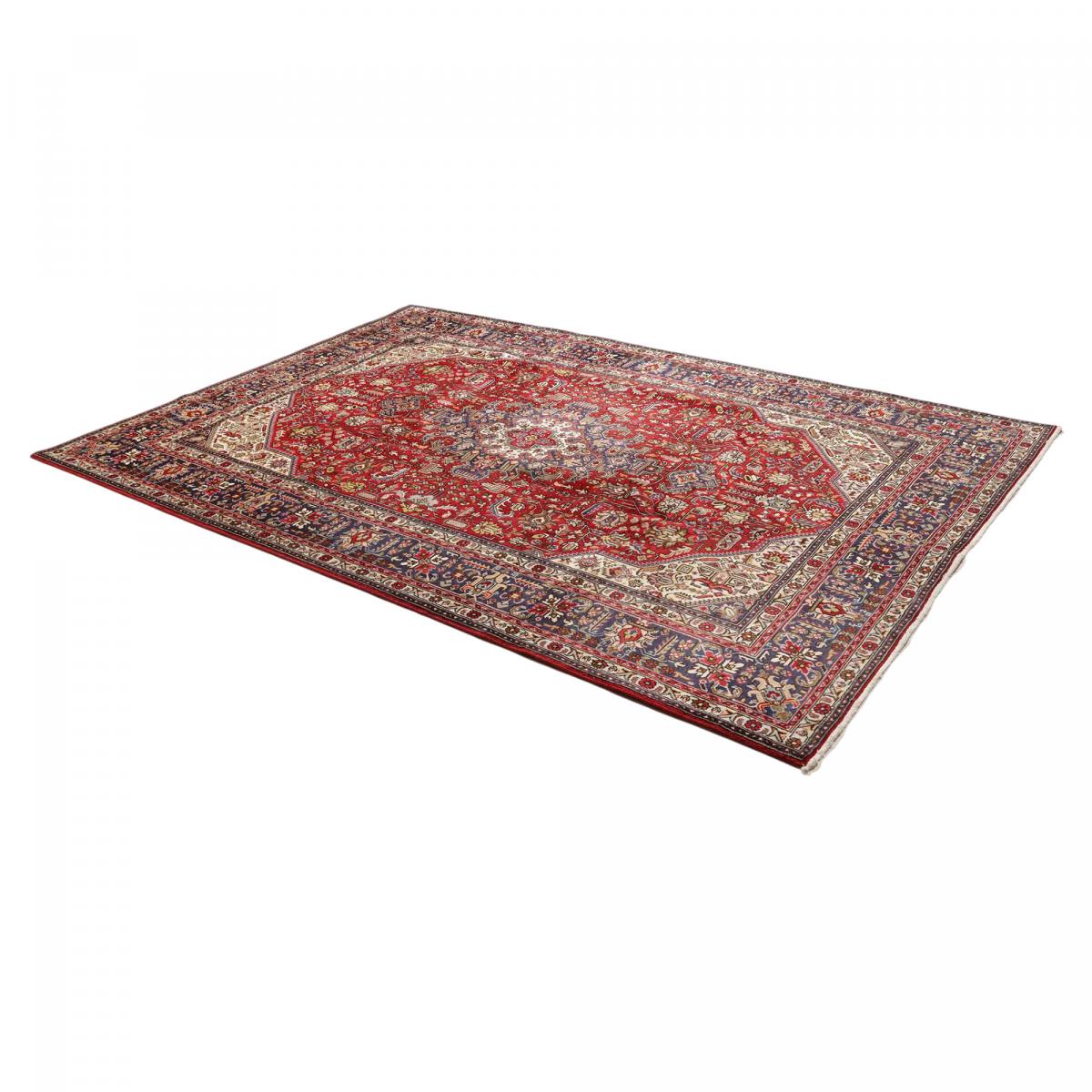 Tapis d'orient oriental, noué main, laine et soie, TABRIZ A — vue 4