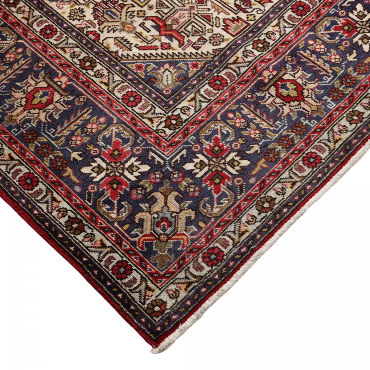 Tapis d'orient oriental, noué main, laine et soie, TABRIZ A — vue 5