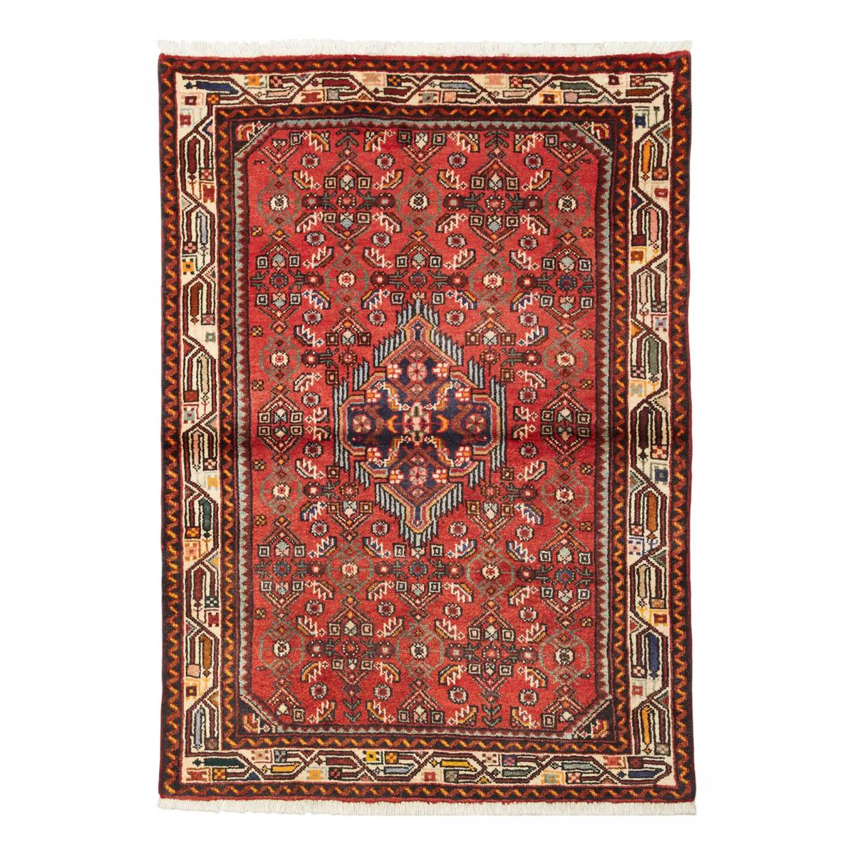 Tapis d'orient à motif oriental, noué main en laine, HAMADAN 26