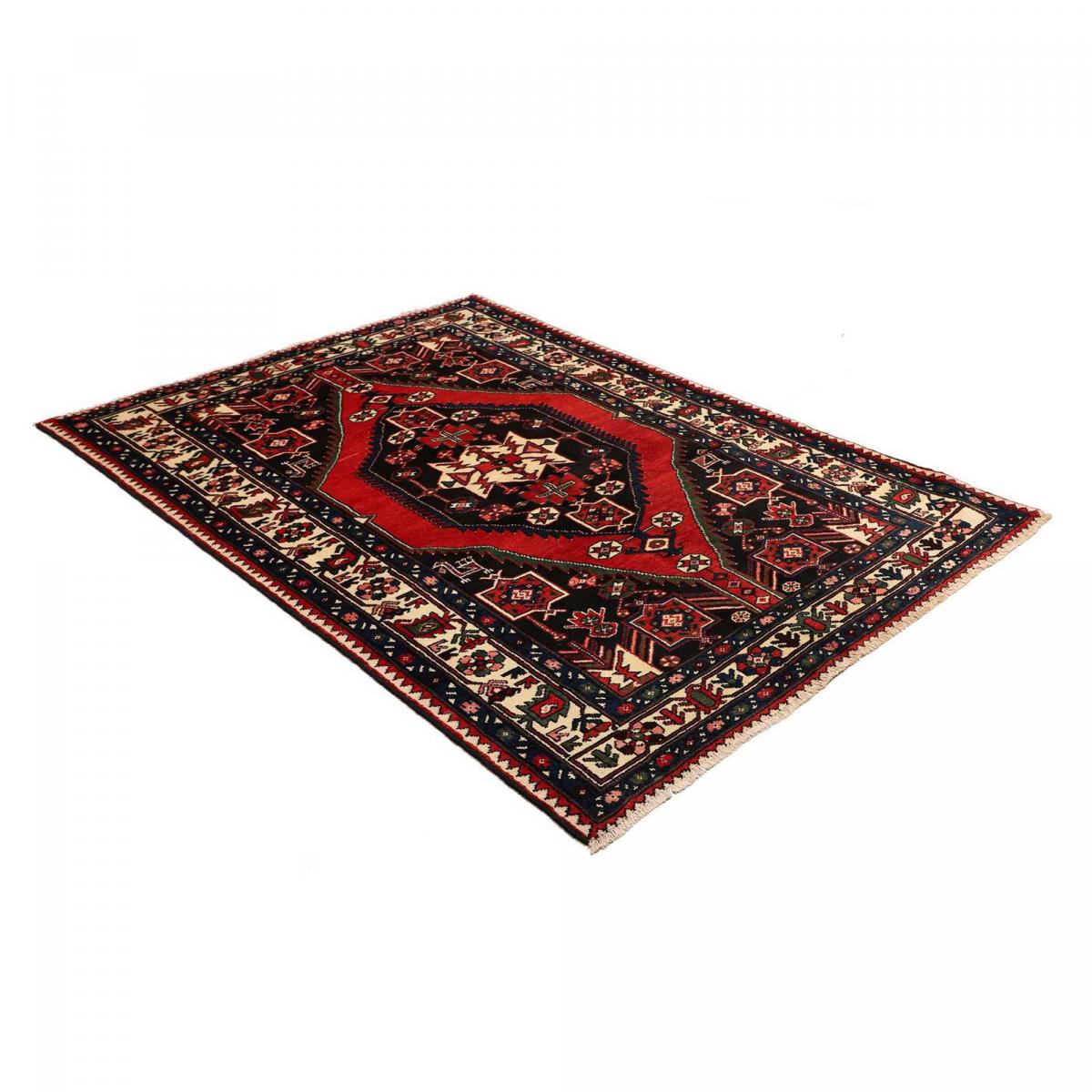 Tapis d'orient oriental, noué main en laine, HAMADAN 27 — vue 4