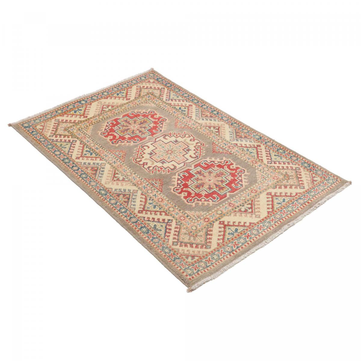 Tapis salon géométrique, noué main en laine, KAZAK CO 59 — vue 4