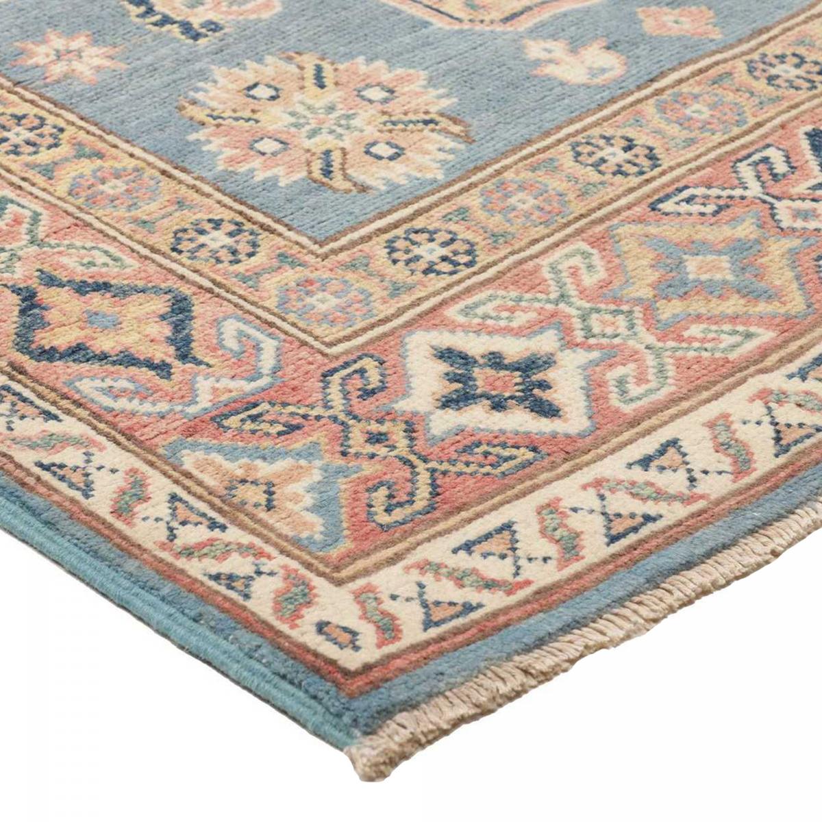 Tapis salon géométrique, laine naturelle, noué à la main, KAZAK CO 60 — vue 5