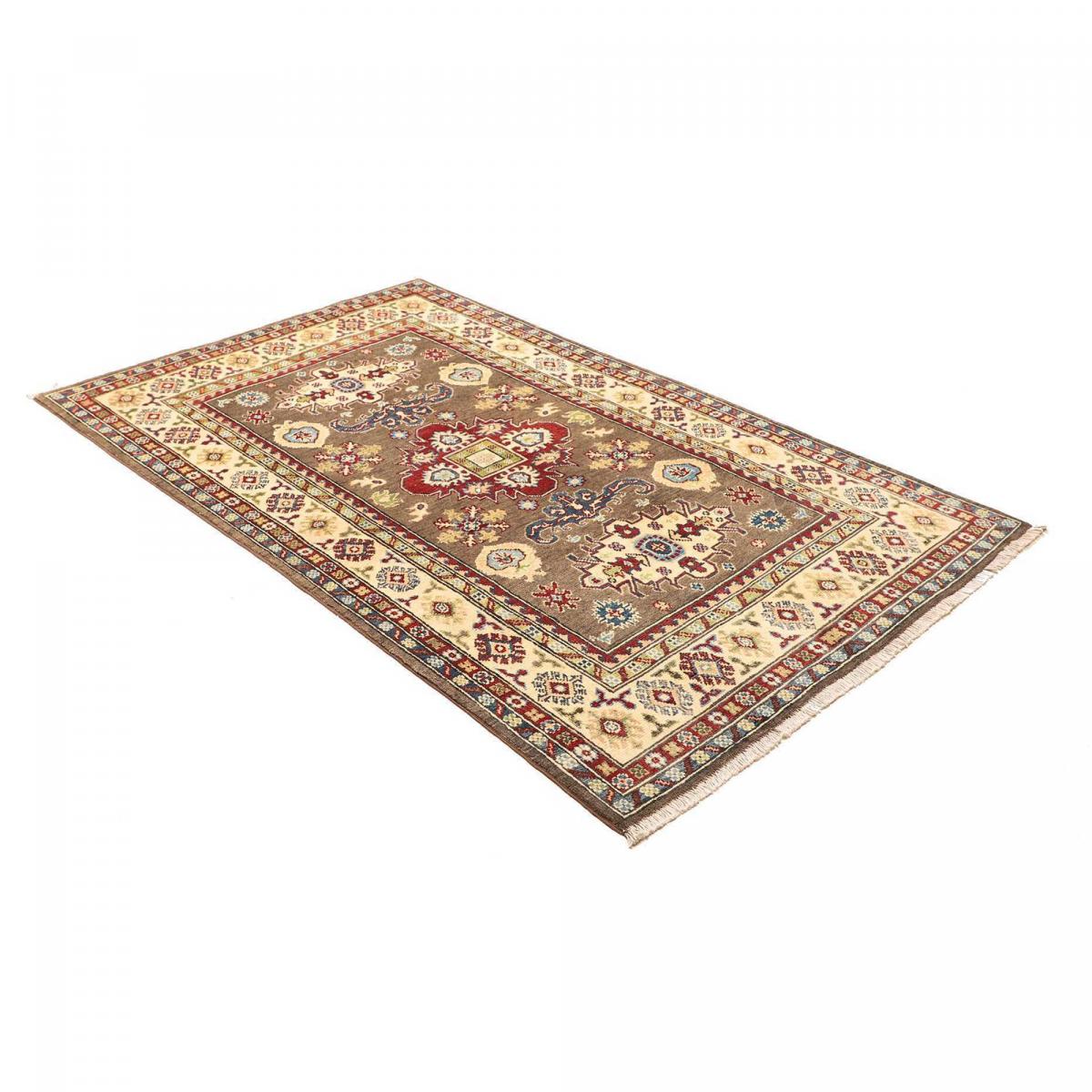 Tapis salon géométrique, noué main en laine, KAZAK CO 61 — vue 4