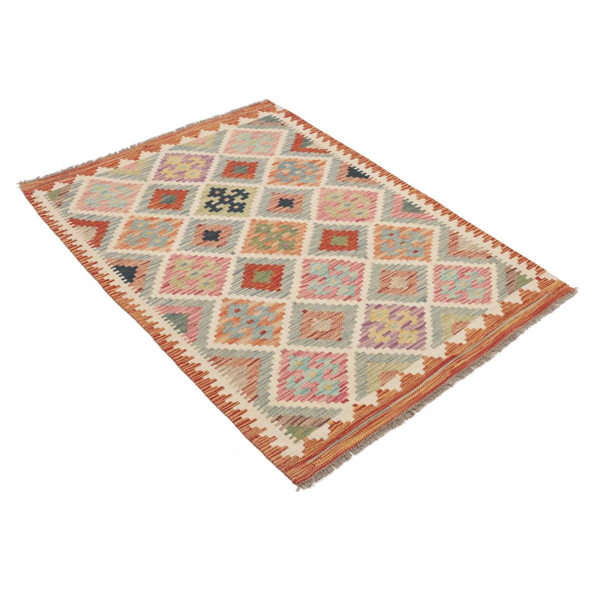 Tapis kilim au motif géométrique, tissage plat, KILIM 44 — vue 4