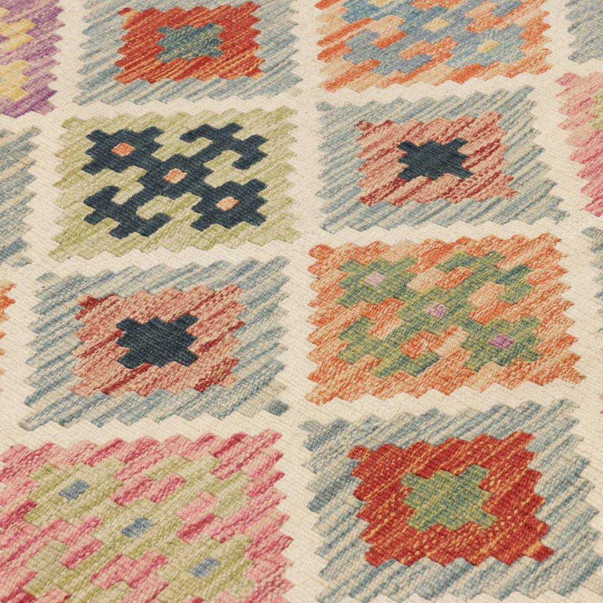 Tapis kilim au motif géométrique, tissage plat, KILIM 44 — vue 5