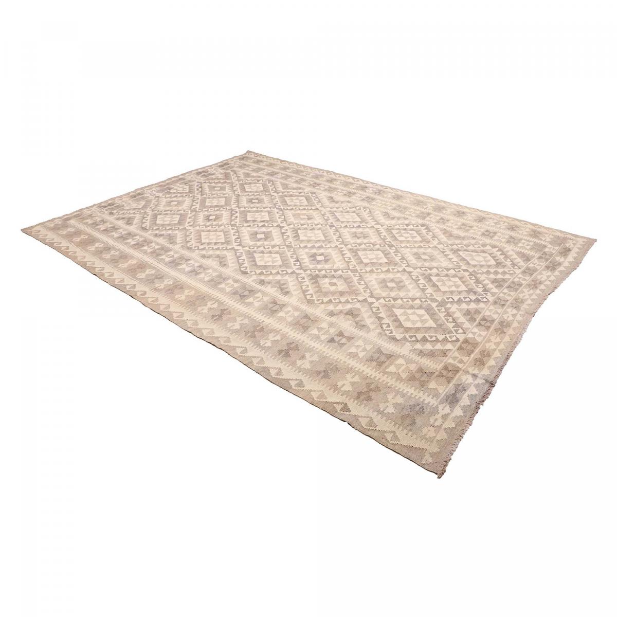 Tapis kilim géométrique, tissé à plat en laine, KILIM 47 — vue 4