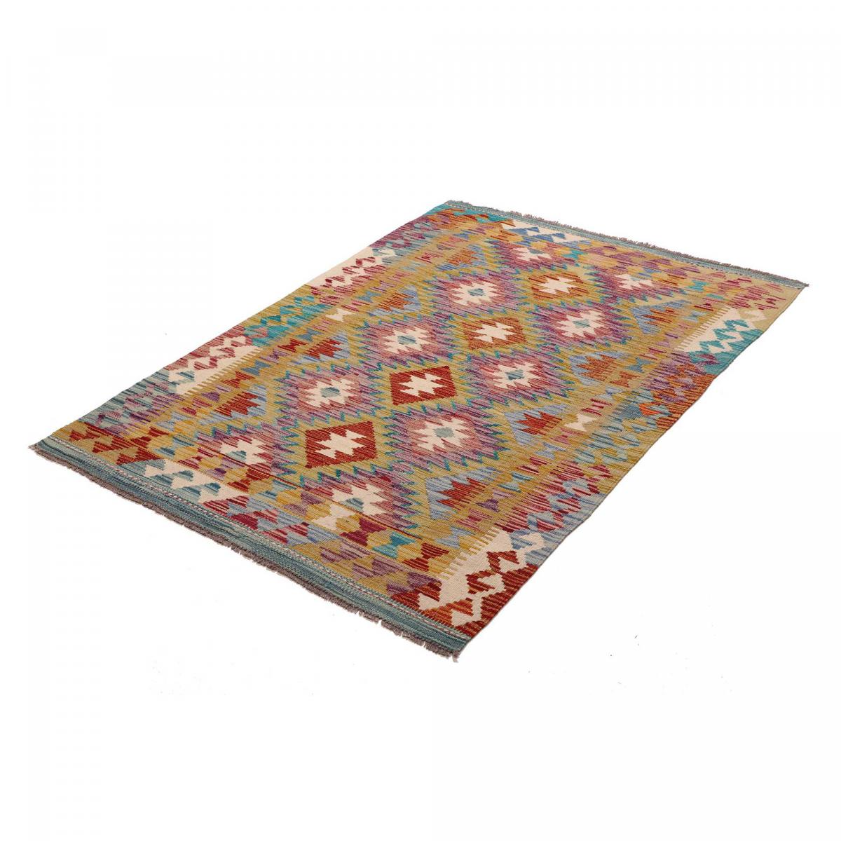 Tapis kilim ethnique authentique, tissé plat en laine, KILIM 48 — vue 4
