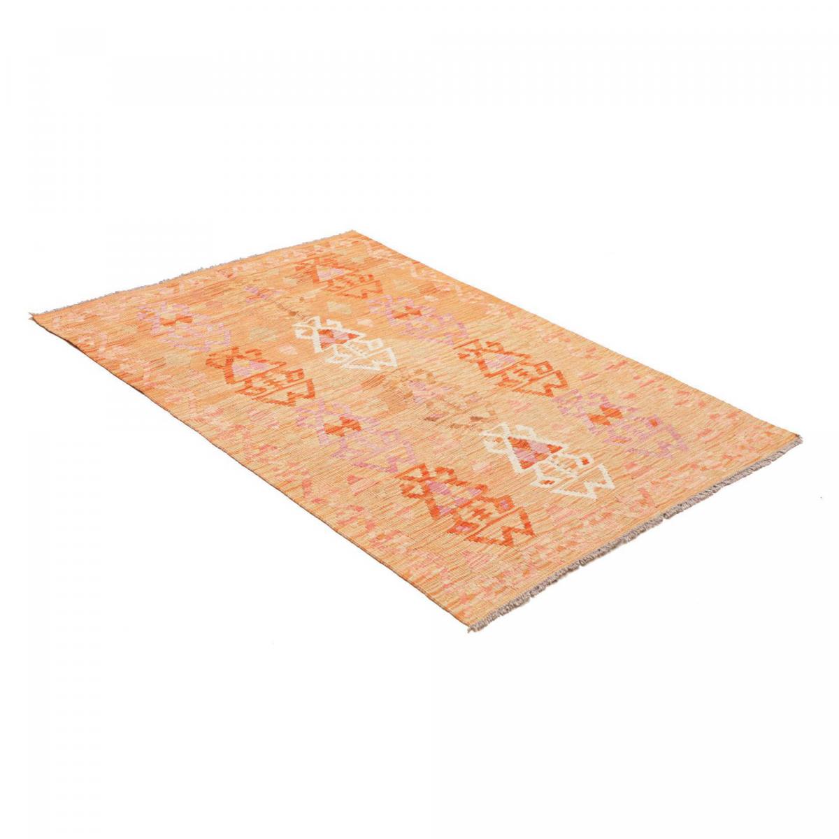 Tapis kilim au motif ethnique, tissé plat authentique, KILIM 54 — vue 4