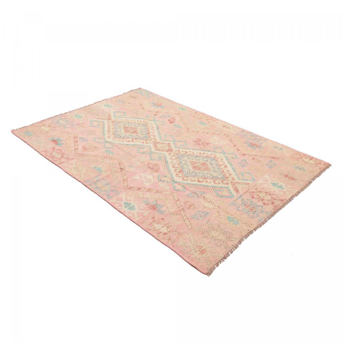 Tapis kilim géométrique, tissé plat authentique, KILIM 56 — vue 4