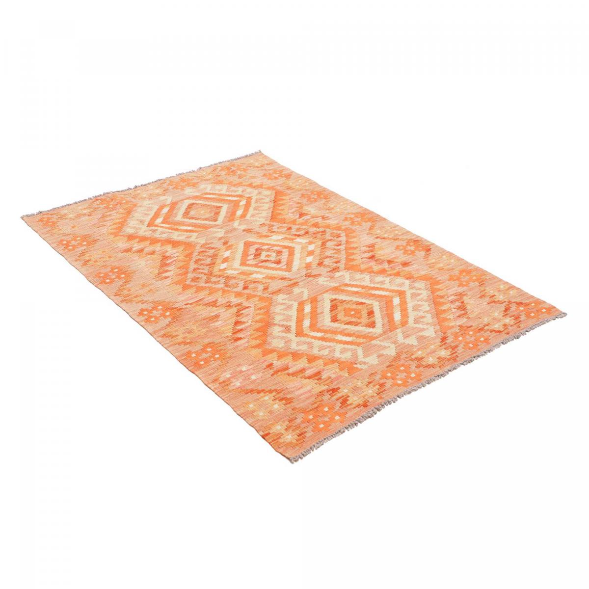 Tapis kilim géométrique, tissé plat en laine, KILIM 58 — vue 4