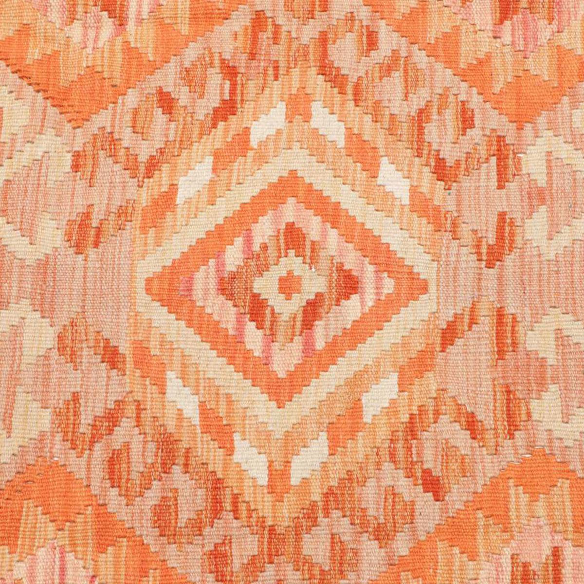 Tapis kilim géométrique, tissé plat en laine, KILIM 58 — vue 5