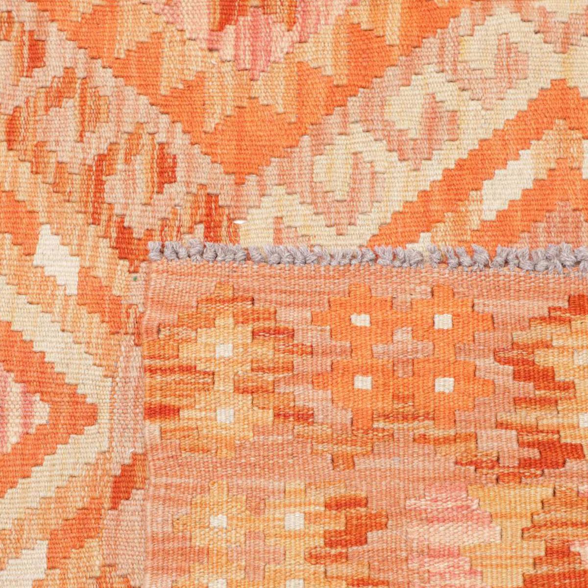 Tapis kilim géométrique, tissé plat en laine, KILIM 58 — vue 6