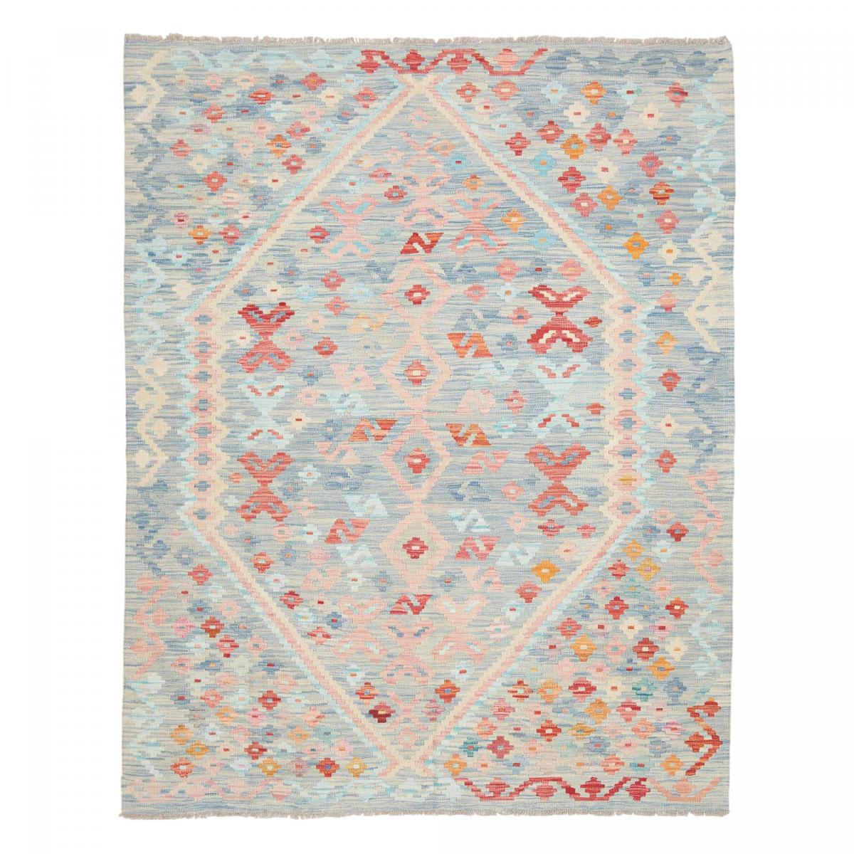 Tapis kilim, motif ethnique authentique, tissé plat KILIM 59
